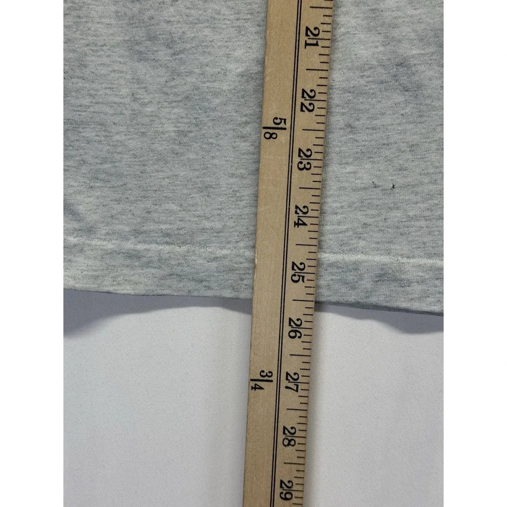 Vintage fruit of the loom Yummies Candy & Nuts L Tshirt USA Gray Tee Casual